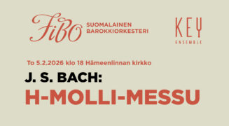Johann Sebastian Bach: H-molli-messu | Hämeenlinnan kirkko, Hämeenlinna 5.2.2026