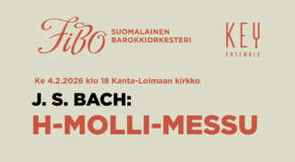 Johann Sebastian Bach: H-molli-messu | Kanta-Loimaan kirkko, Loimaa 4.2.2026