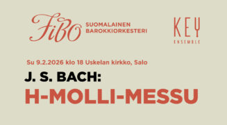 Johann Sebastian Bach: Mässa i h-moll |  8.2.2026 Uskela kyrka, Salo